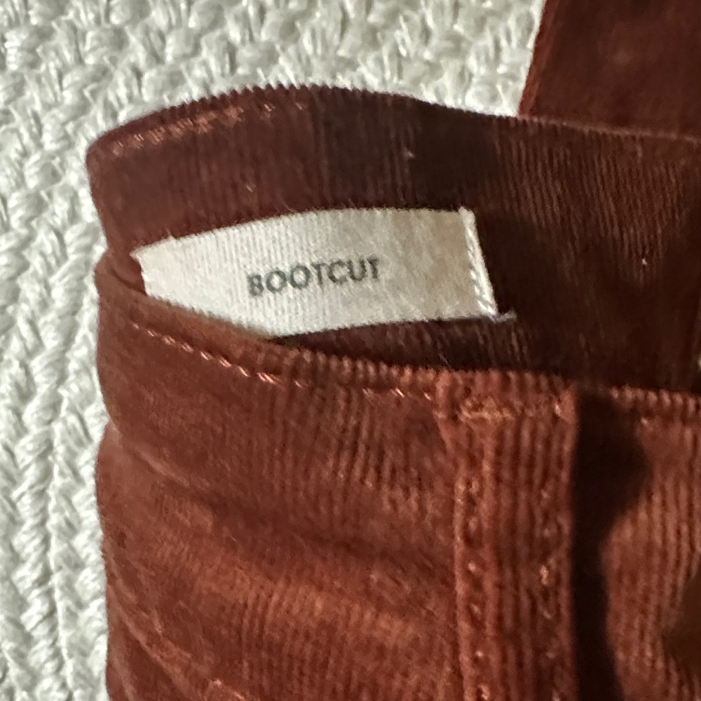 LOFT Rust Boot Cut Pants - Picture 3 of 4